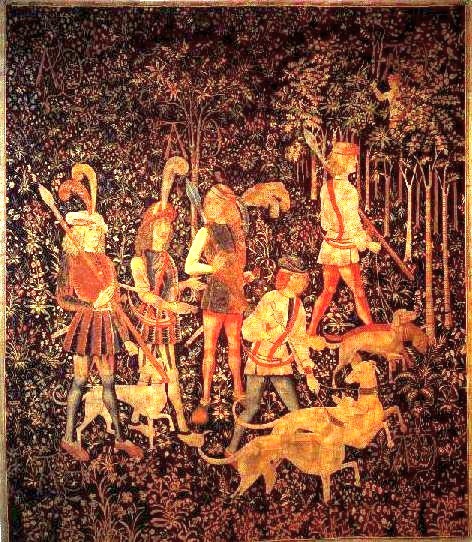 The start of the hunt