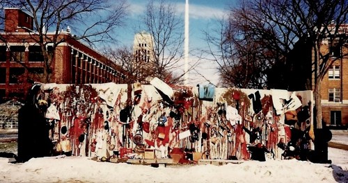 things that get destroyed by war, Ann Arbor, January-February 1991