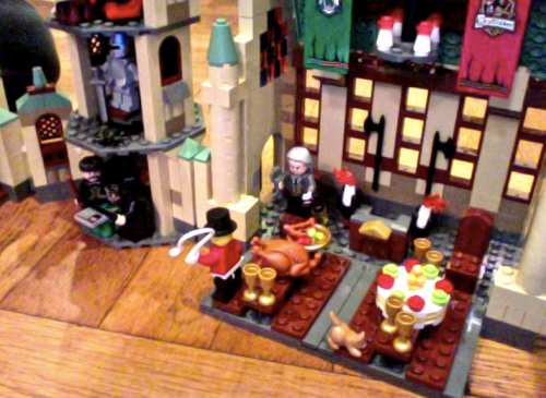 Lego Hogwarts interior shot